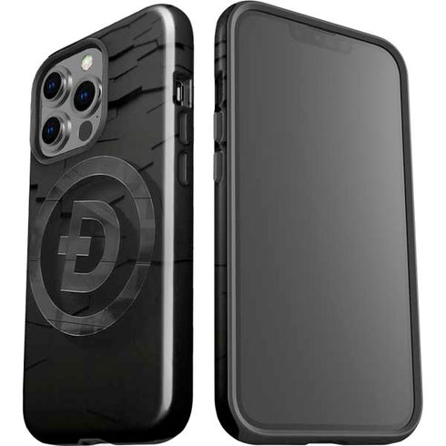 Doge Coin Textured Logo iPhone 15 Pro Impact Case