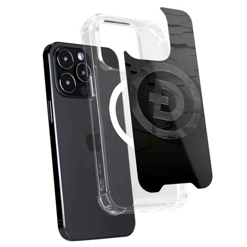 Doge Coin Textured Logo iPhone 14 Pro Max MagSafe Case