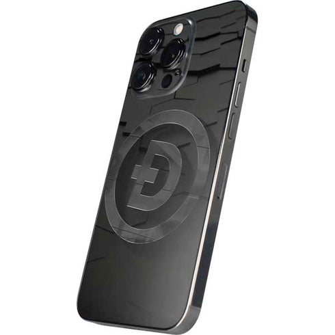 Doge Coin Textured Logo iPhone 14 Pro Max Skin