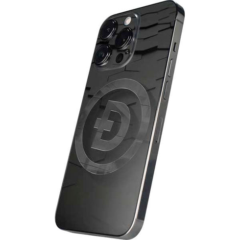 Doge Coin Textured Logo iPhone 15 Pro Skin