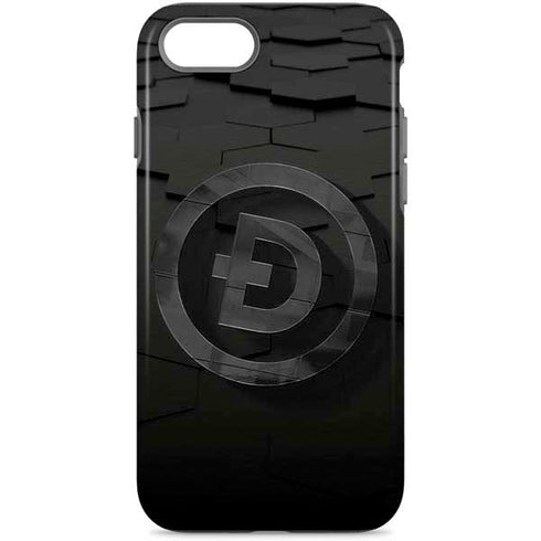 Doge Coin Textured Logo iPhone 8 Pro Case