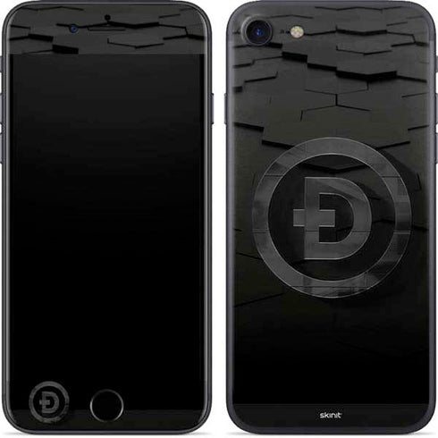 Doge Coin Textured Logo iPhone 8 Skin