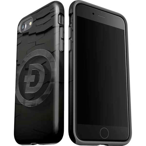 Doge Coin Textured Logo iPhone SE (2nd & 3rd Gen) Pro Case