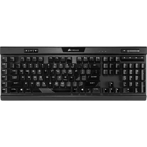 Doge Coin Textured Logo K95 RGB PLATINUM Mechanical Gaming Keyboard Skin