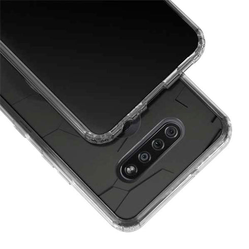 Doge Coin Textured Logo LG K51/Q51 Clear Case