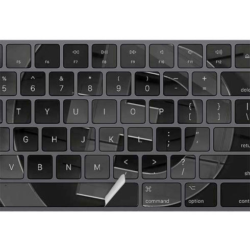 Doge Coin Textured Logo Magic Keyboard with Numeric Keypad Skin