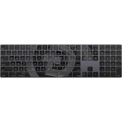 Doge Coin Textured Logo Magic Keyboard with Numeric Keypad Skin