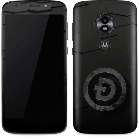 Doge Coin Textured Logo Moto E5 Play Skin