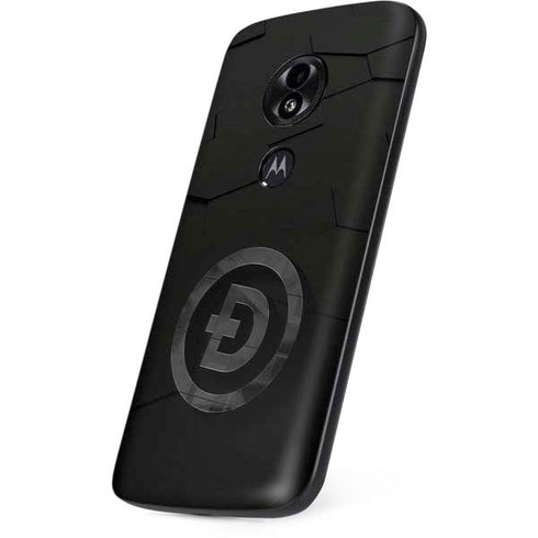 Doge Coin Textured Logo Moto E5 Play Skin