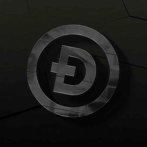 Doge Coin Textured Logo Moto E5 Play Skin