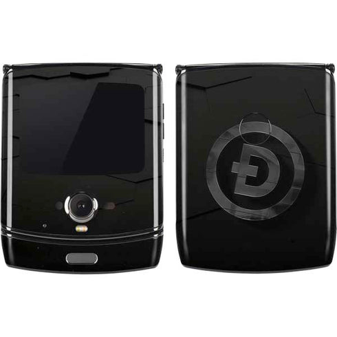 Doge Coin Textured Logo Motorola RAZR Skin
