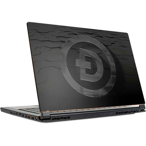 Doge Coin Textured Logo MSI GS65 Stealth Laptop Skin