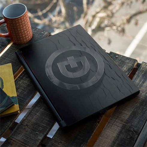 Doge Coin Textured Logo MSI GS65 Stealth Laptop Skin