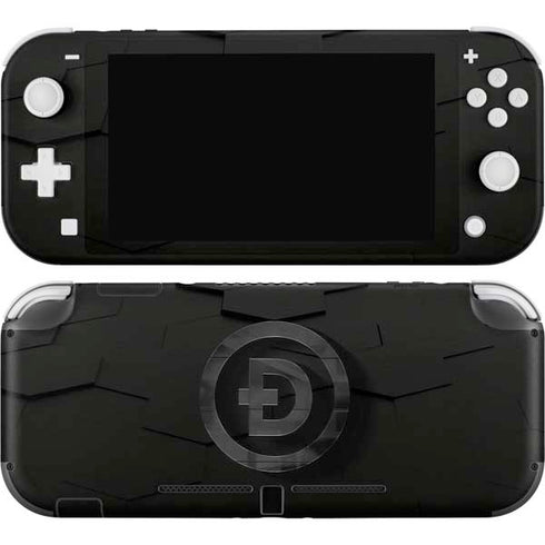 Doge Coin Textured Logo Nintendo Switch Lite Skin