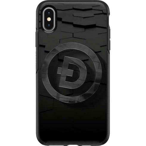 Doge Coin Textured Logo Otterbox Symmetry iPhone Skin