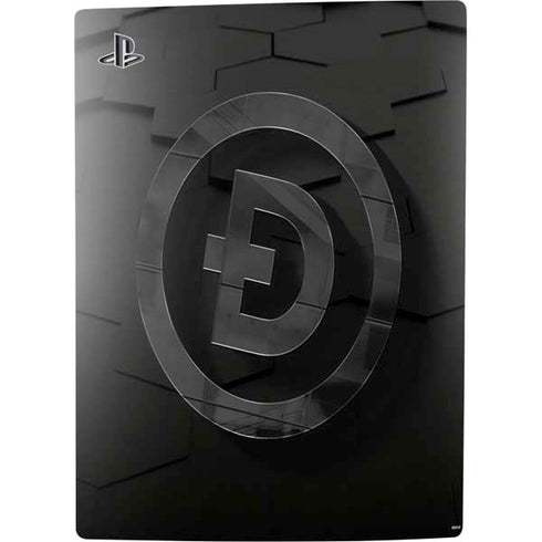 Doge Coin Textured Logo PS5 Bundle Skin