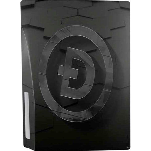 Doge Coin Textured Logo PS5 Bundle Skin