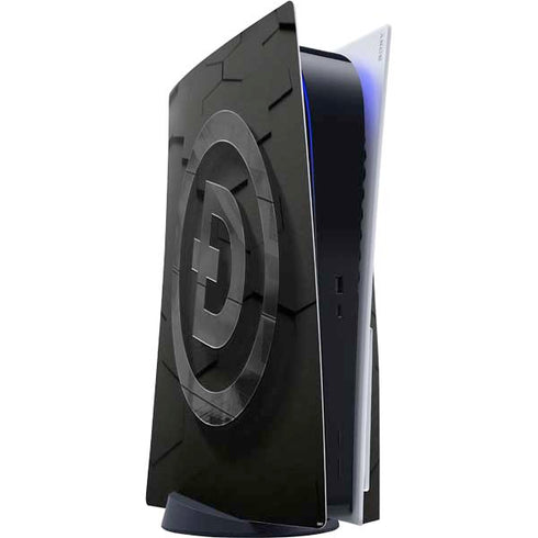 Doge Coin Textured Logo PS5 Console Skin