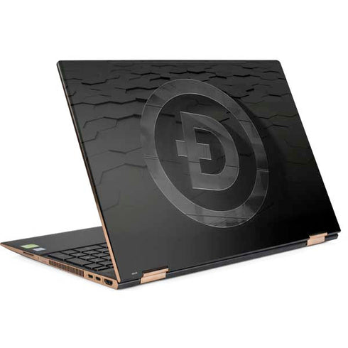 Doge Coin Textured Logo HP Spectre Skin