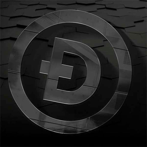 Doge Coin Textured Logo HP Spectre Skin