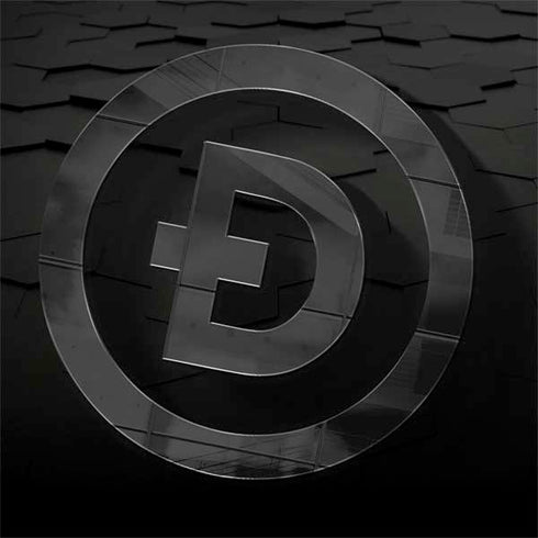 Doge Coin Textured Logo Surface Book 2 13.5in Skin