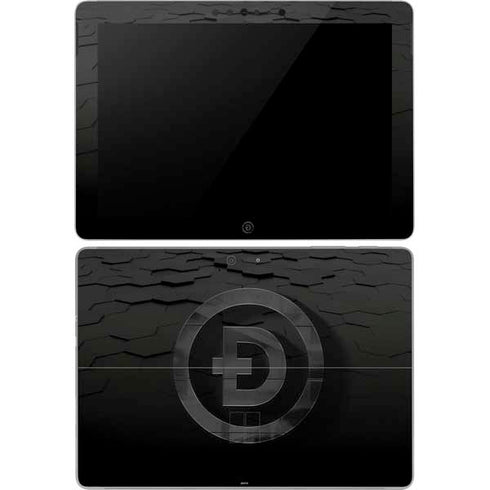 Doge Coin Textured Logo Surface Go Skin