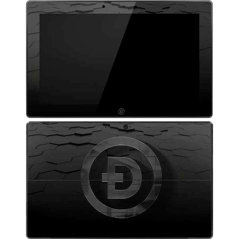 Doge Coin Textured Logo Surface Pro Tablet Skin