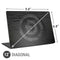 Doge Coin Textured Logo Universal Laptop 12in (9.8 x 6.8in) Skin
