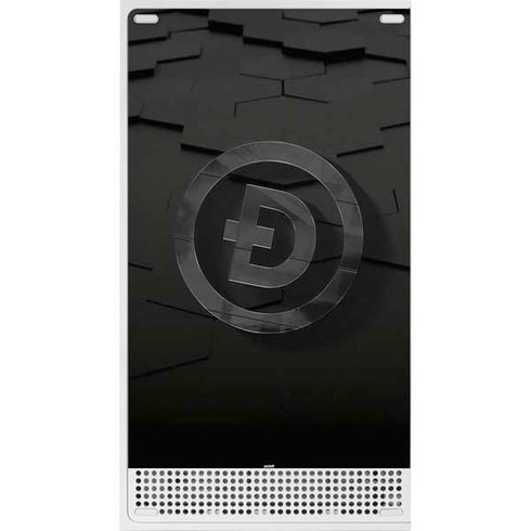 Doge Coin Textured Logo Xbox Series S Console Skin