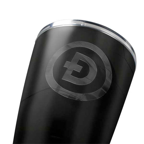 Doge Coin Textured Logo Yeti 20oz Tumbler Skin