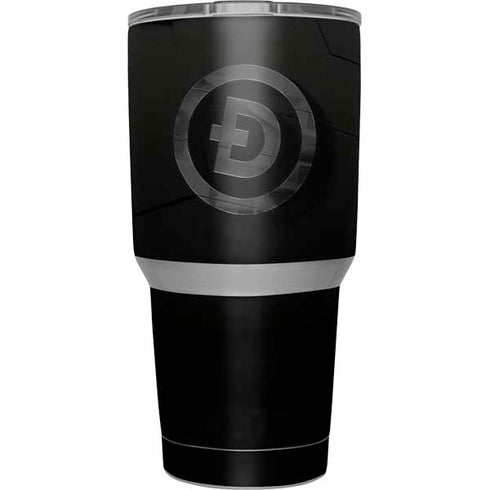 Doge Coin Textured Logo Yeti 30oz Rambler Tumbler Skin