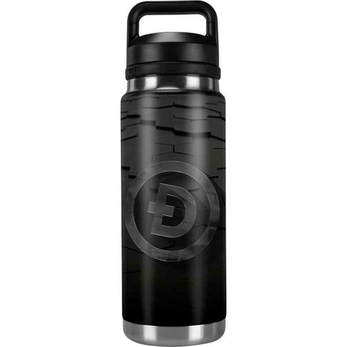 Doge Coin Textured Logo YETI Rambler 26oz Bottle Skin