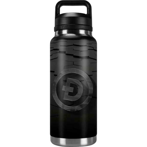 Doge Coin Textured Logo YETI Rambler 36oz Bottle Skin