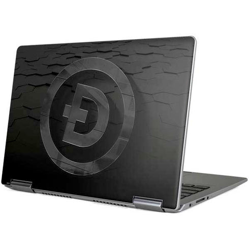 Doge Coin Textured Logo Yoga 710 14in Skin