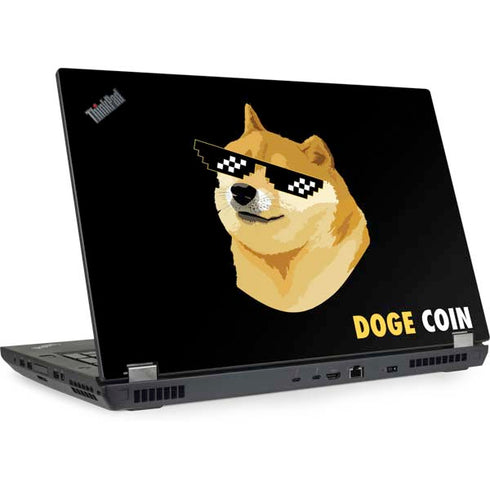 Doge Coin Crypto Lenovo ThinkPad Skin