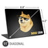 Doge Coin Crypto Universal Laptop 11in (8.8 x 6.2in) Skin