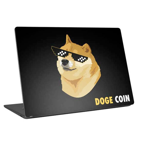 Doge Coin Crypto Universal Laptop 12in (9.8 x 6.8in) Skin