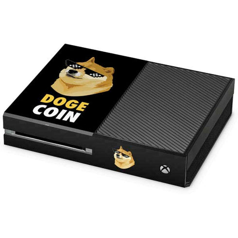 Doge Coin Crypto Xbox One Console Skin
