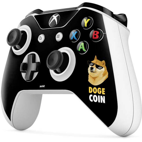 Doge Coin Crypto Xbox One S All-Digital Edition Bundle Skin