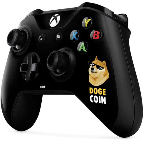 Doge Coin Crypto Xbox One X Controller Skin