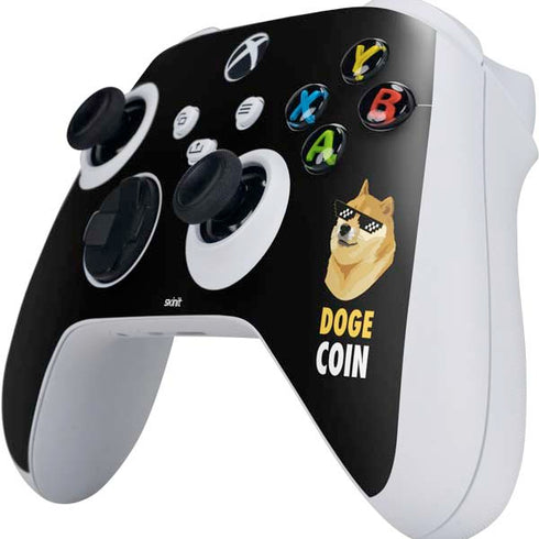 Doge Coin Crypto Xbox Series S Controller Skin