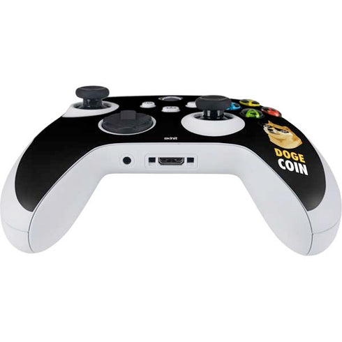 Doge Coin Crypto Xbox Series S Controller Skin
