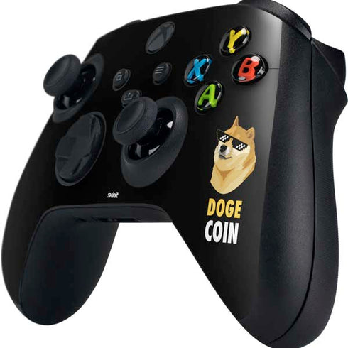 Doge Coin Crypto Xbox Series X Controller Skin