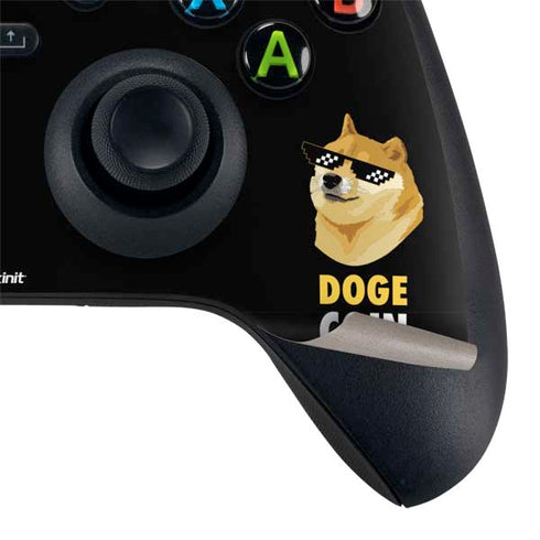 Doge Coin Crypto Xbox Series X Controller Skin