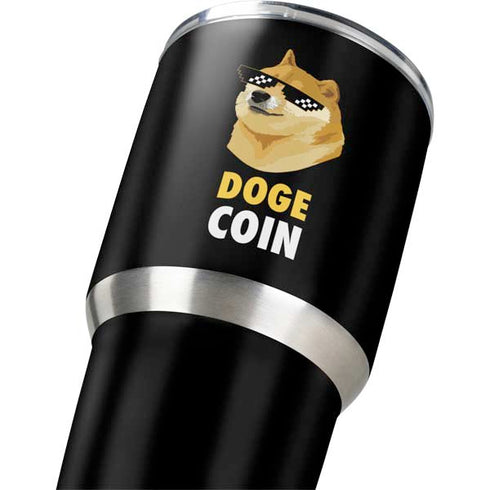 Doge Coin Crypto Yeti 30oz Rambler Tumbler Skin