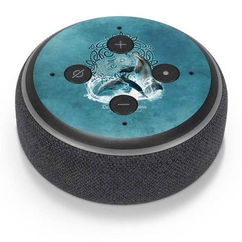 Brigid Ashwood Dolphin Celtic Knot Amazon Echo Dot Skin