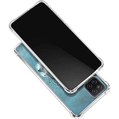 Brigid Ashwood Dolphin Celtic Knot Galaxy A12 Clear Case