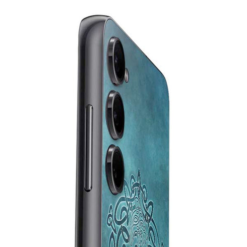 Brigid Ashwood Dolphin Celtic Knot Galaxy A14 5G Skin