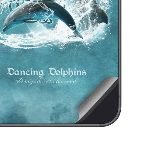 Brigid Ashwood Dolphin Celtic Knot Galaxy A14 5G Skin