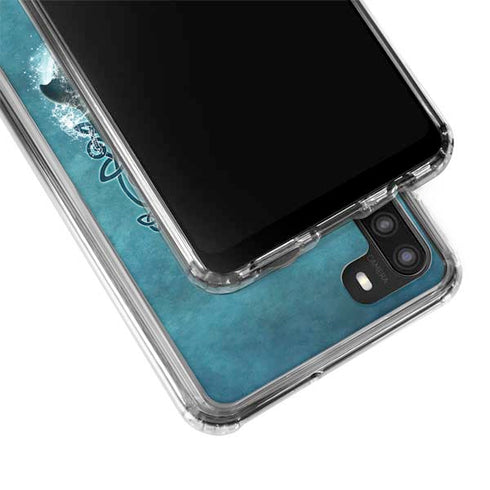 Brigid Ashwood Dolphin Celtic Knot Galaxy A21 Clear Case